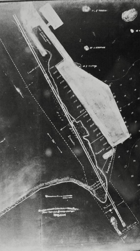 Dock and Jetty - Gilbert Gable proposal c1935