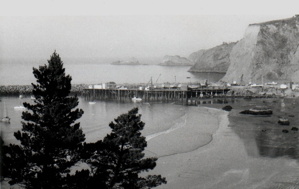 ﻿Port Orford Dock and Jetty c1990