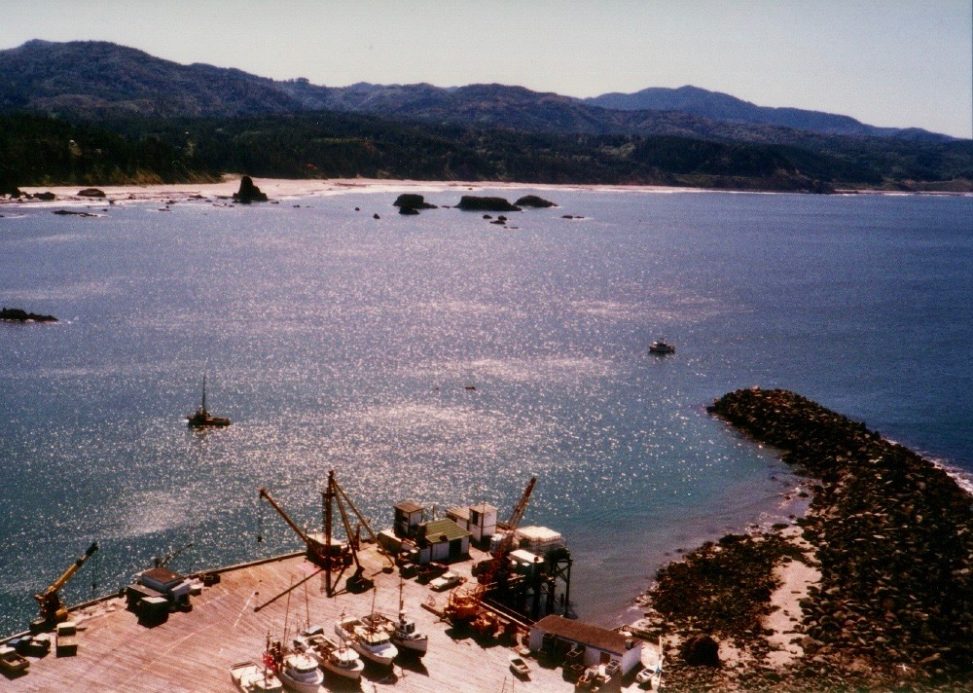 Port Orford Dock and Jetty 1968 to Present Day… Port Orford Historical Photos