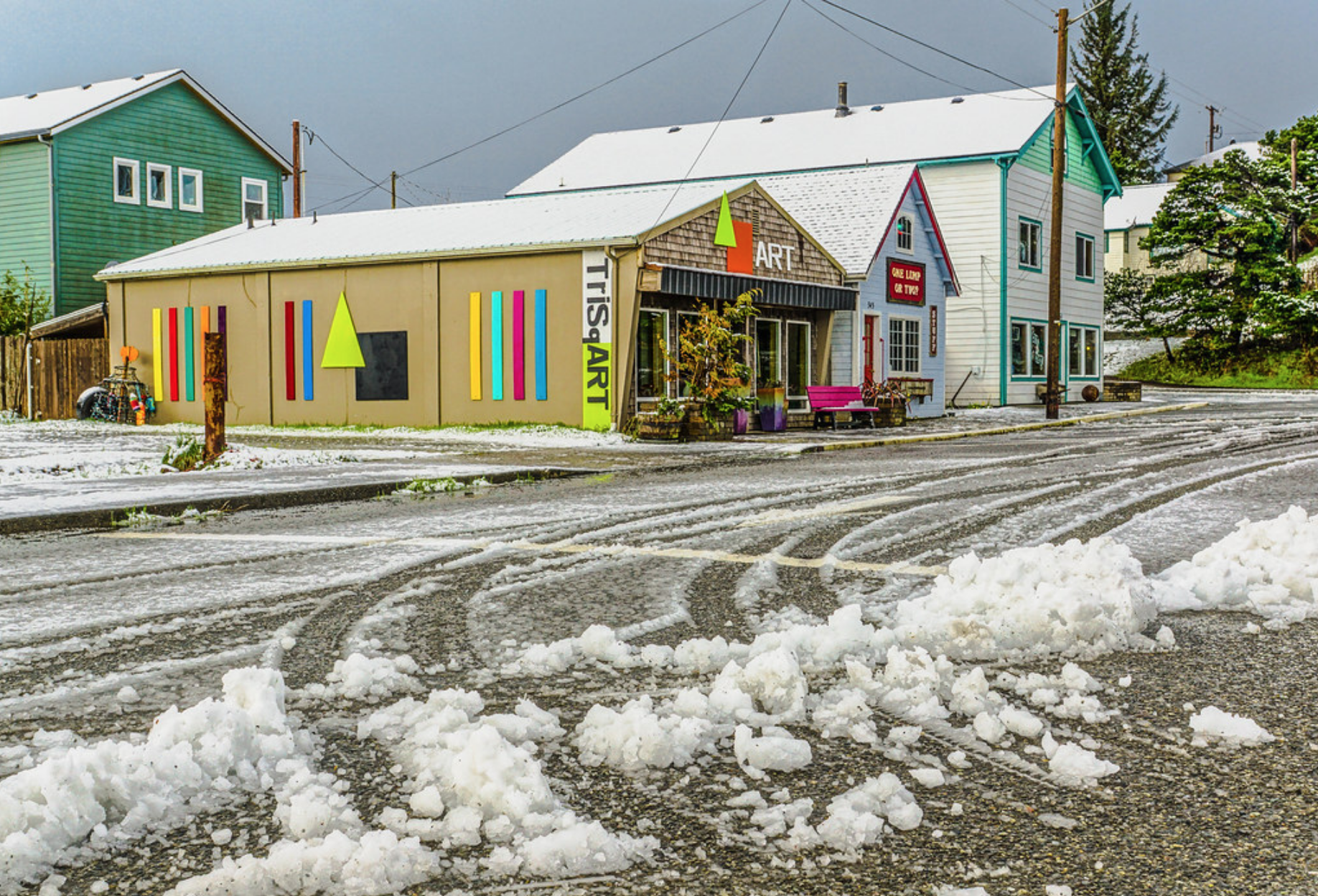 Historic Triangle Square – Port Orford Historical Photos