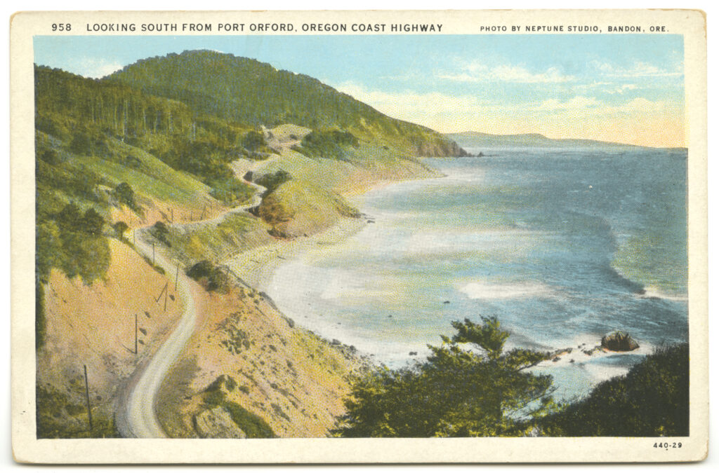 Looking South From Port Orford, Oregon Coast Highway