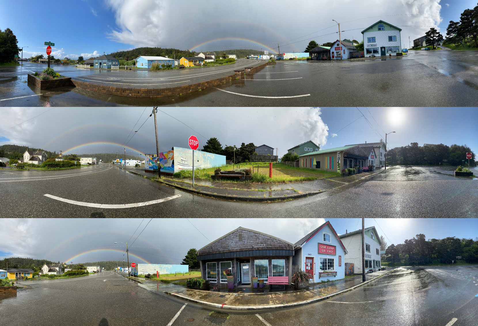 Historic Triangle Square – Port Orford Historical Photos