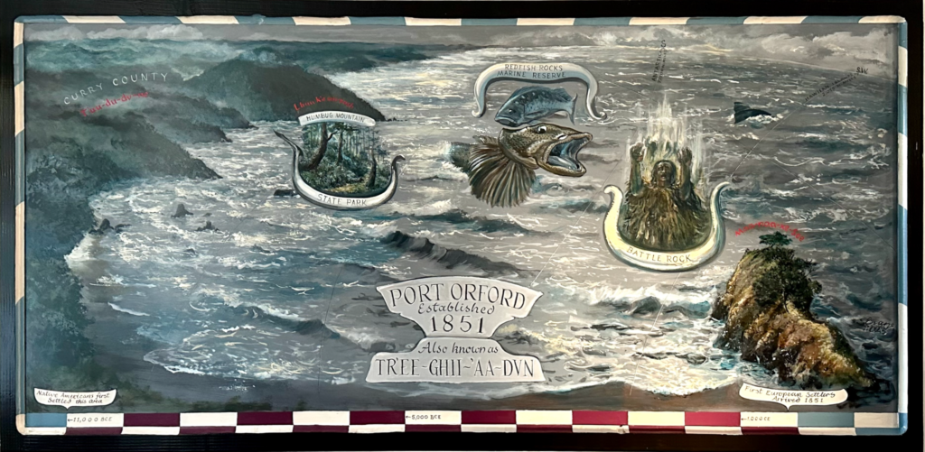 Port Orford Visitors Center - Mural One